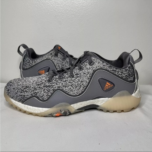 Adidas CodeChaos 21 Golf Shoes Men’s Size 8 Grey Scream Orange